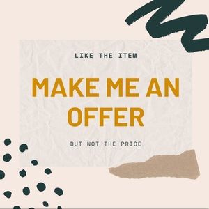 MAKE ME AN OFFER!!!🦋💗